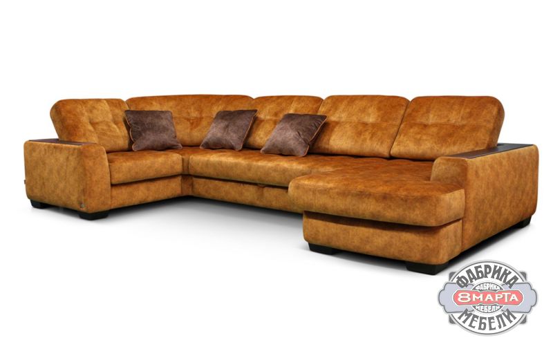 угловой диван Гольфстрим (сборка 7), вариант №1, фото 8 марта